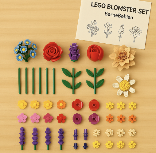 Lego blomster-sæt