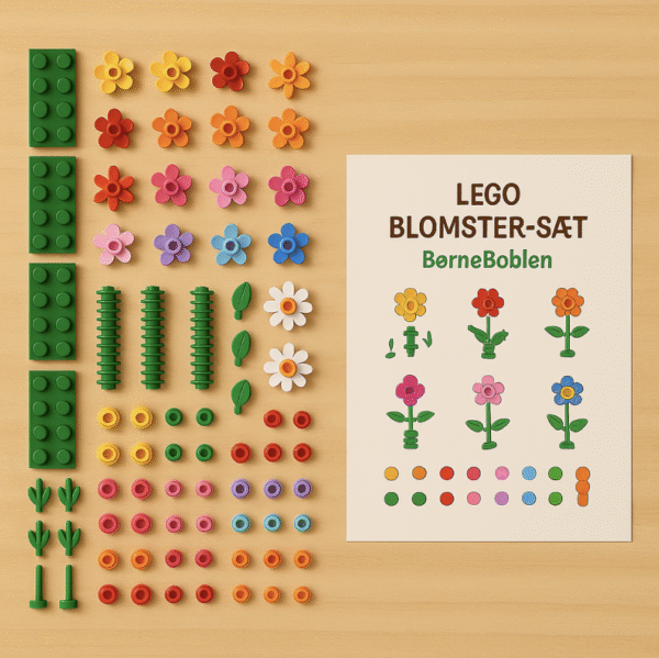 BørneBoblen LEGO stor Blomster-sæt