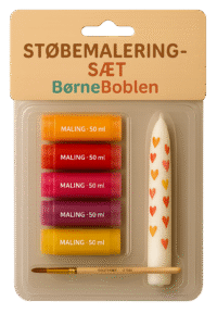 BørneBoblen Støbemaleringssæt