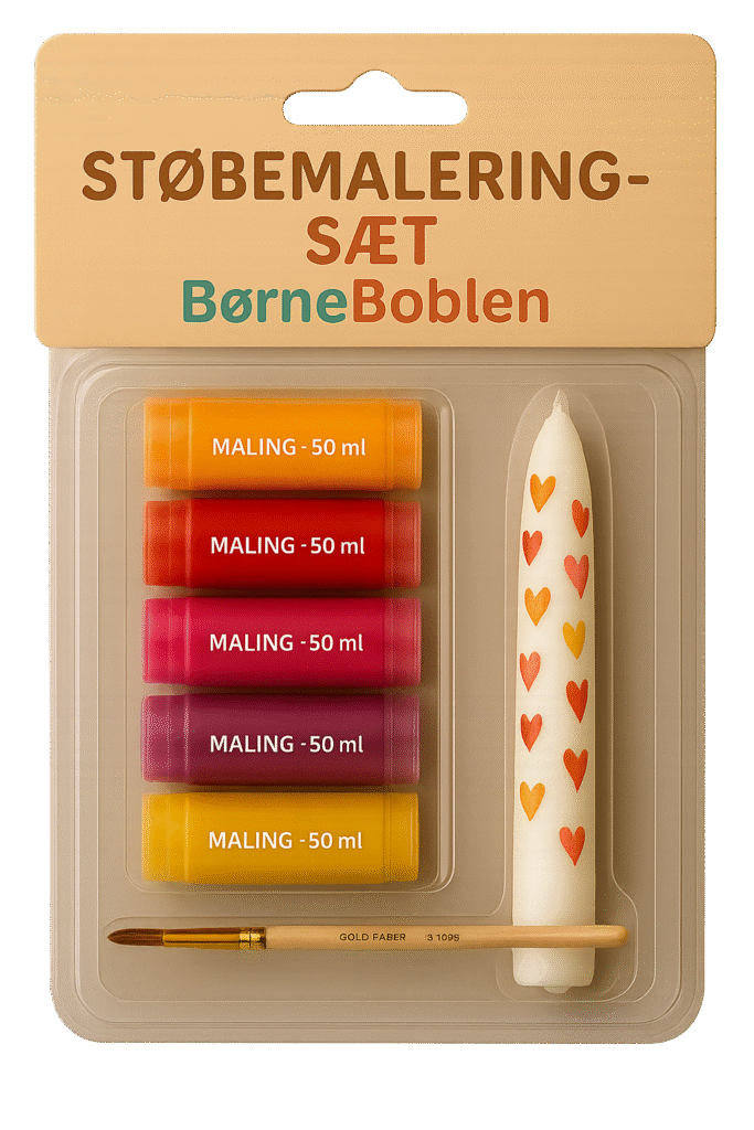 BørneBoblen Støbemaleringssæt
