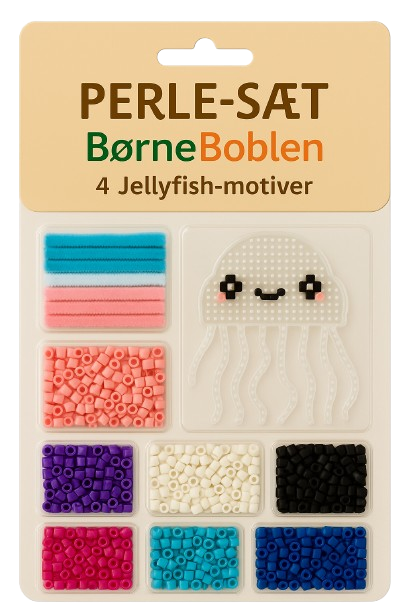 BørneBoblen Perlesæt “Jellyfish”