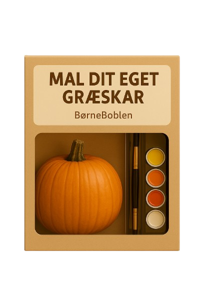 BørneBoblen “Mal dit eget græskar”